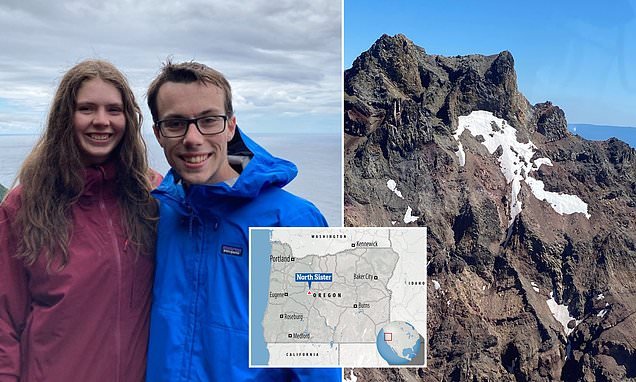 School pupil, 21, plunges greater than 300ft down ravine to his dying in entrance of his horrified girlfriend throughout hike at ‘extraordinarily harmful’ a part of Oregon mountain